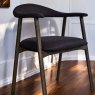 Woods Albi Dining Chair - Dark Blue / Dark Oak Legs (Set of 2)