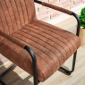 Woods Adele Pocket Sprung Dining Chair - Tan (Set of 2)