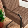 Woods Adele Pocket Sprung Dining Chair - Light Brown (Set of 2)