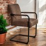 Woods Adele Pocket Sprung Dining Chair - Light Brown (Set of 2)