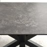 Woods Eastcote Black 150cm Dining Table with Sonoma Corner Bench