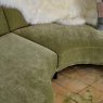 Woods Botany Corner Sofa in Garden Green