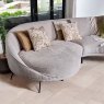 Woods Botany Corner Sofa in Silver