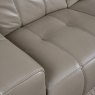 Woods Oti 2 Seater Power Recliner Sofa in Elephant Grey Leather