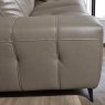 Woods Oti 2 Seater Power Recliner Sofa in Elephant Grey Leather