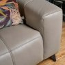 Woods Oti 3 Seater Power Recliner Sofa in Elephant Grey Leather