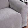 Woods Brodie 3 Seater Sofa with Power and Massage in Granite Fabric