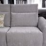 Woods Brodie 3 Seater Sofa with Power and Massage in Granite Fabric