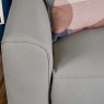 Woods Brodie 3 Seater Sofa with Power and Massage in Grey Leather