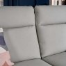 Woods Brodie 3 Seater Sofa with Power and Massage in Grey Leather