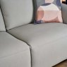 Woods Brodie 3 Seater Sofa with Power and Massage in Grey Leather