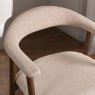 Woods Albi Dining Chair - Beige / Dark Oak Legs (Set of 2)