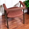 Woods Albi Dining Chair - Copper / Dark Oak Legs (Set of 2)