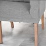 Woods Boston Corner Bench in Grey (Right Hand Facing)