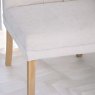 Woods Boston Corner Bench in Natural (Left Hand Facing)