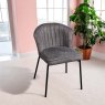 Woods Tristan Grey Fabric Dining Chair (Set of 2)