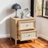 Woods Boho 2 Drawer Bedside Chest