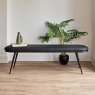 Woods Austin Dining Bench 160cm in Black