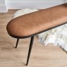 Woods Austin Dining Bench 160cm in Tan