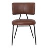 Woods Admiral Brown Dining Chair (Set of 2)