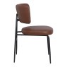 Woods Admiral Brown Dining Chair (Set of 2)