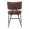 Woods Admiral Brown Dining Chair (Set of 2)