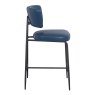 Woods Admiral Dark Blue Bar Stool