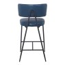 Woods Admiral Dark Blue Bar Stool