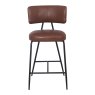 Woods Admiral Brown Bar Stool