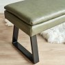 Woods Industrial Bench Seat - Olive Green