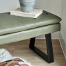 Woods Industrial Bench Seat - Olive Green