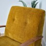 Woods Ibberton Accent Chair in Saffron Henderson Chenille